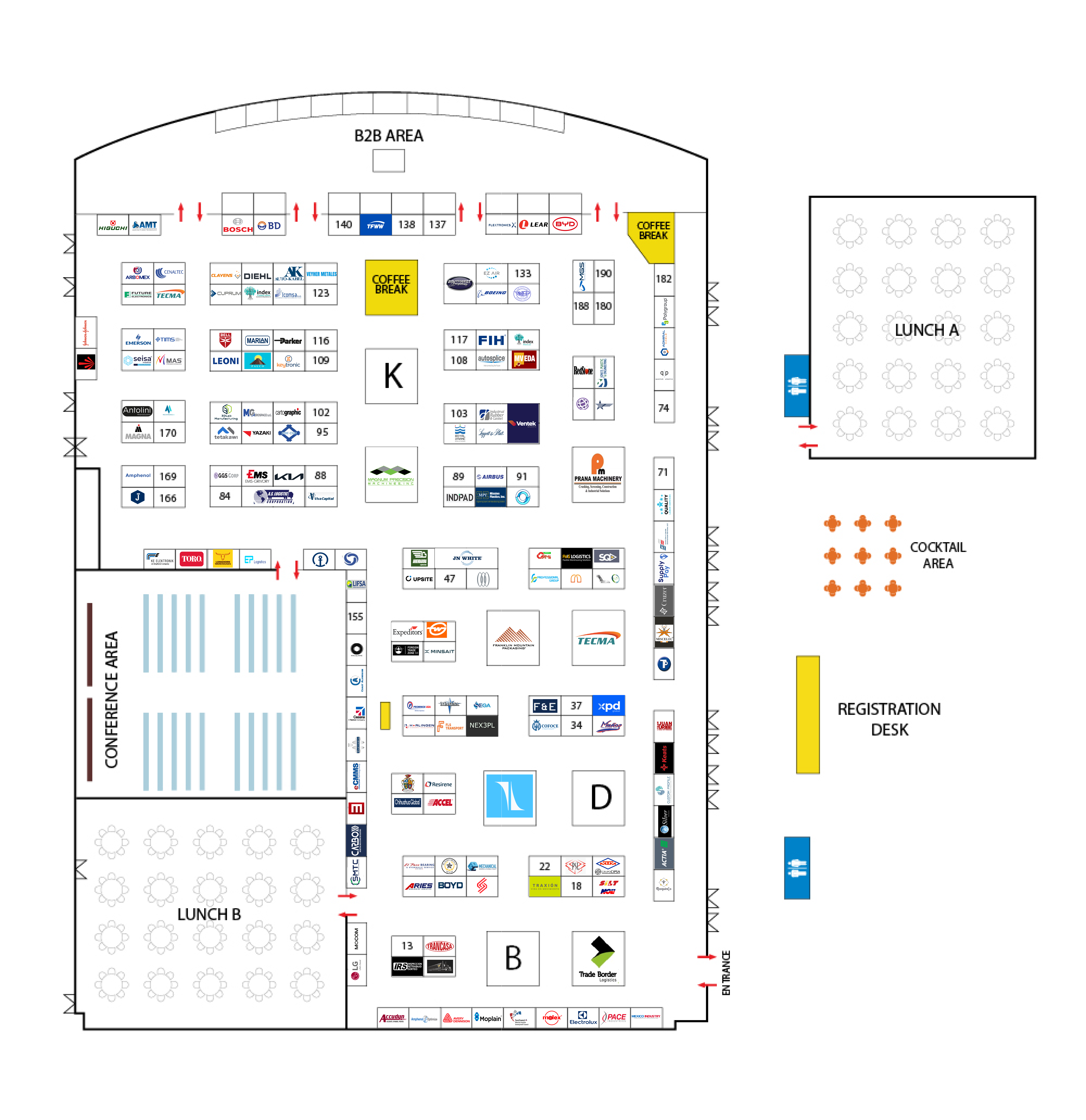 Mapa del evento