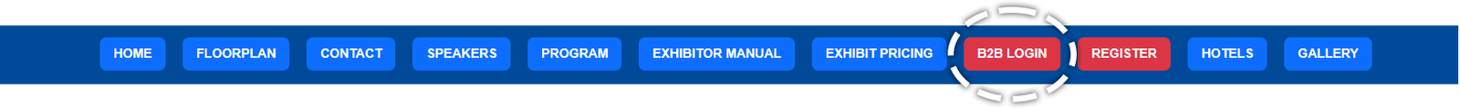 Navigation login